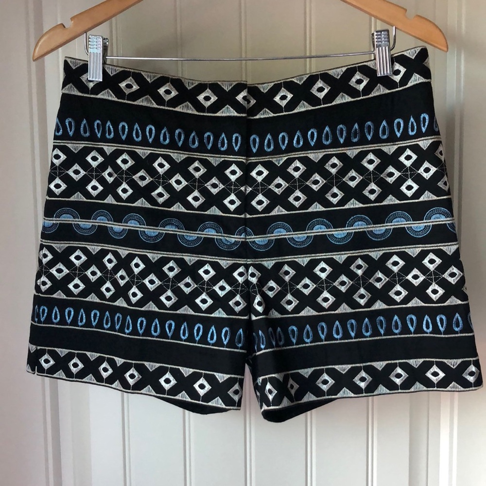 WHBM embroidered shorts